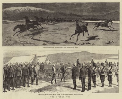Wojna afgańska autorstwa John Charles Dollman